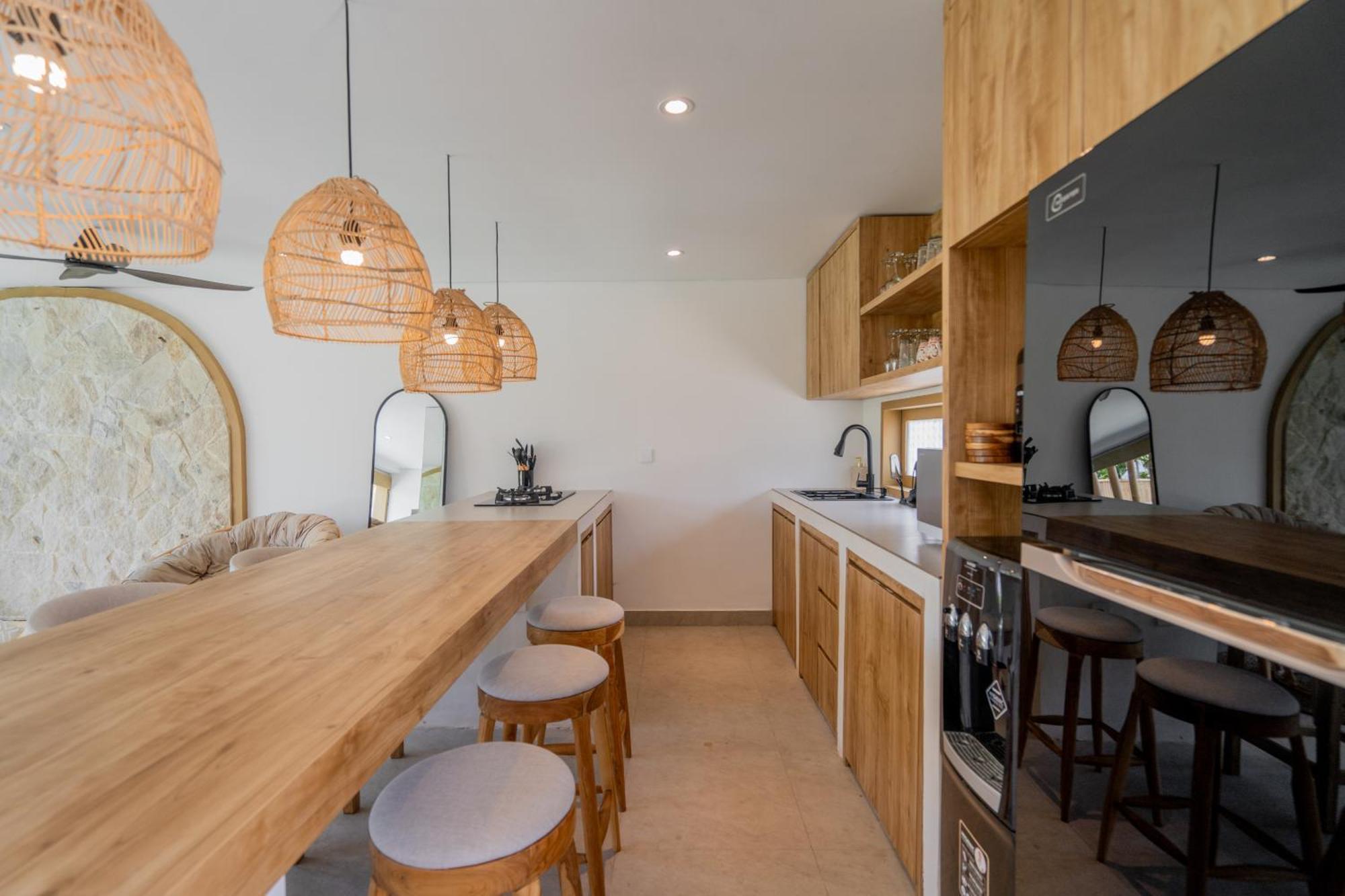 Villa Sunset Bamboo - 3Br Villa In Kerobokan Ngoại thất bức ảnh